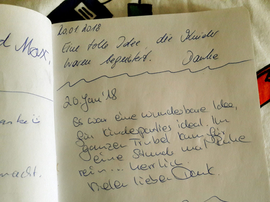 Kindergeburtstag buchen